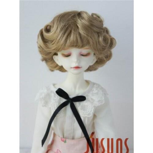 JD369 1/4 MSD BJD doll wigs Fashion curly wig 7-8 inch BJD synthetic mohair doll wigs doll accessories