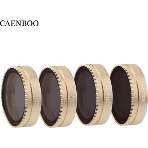 CAENBOO Drone Mavic Air Neutral Density Lens Filter NDPL4 ND8PL ND16/PL ND32PL Set For DJI Mavic Air Camera Filters Accessories