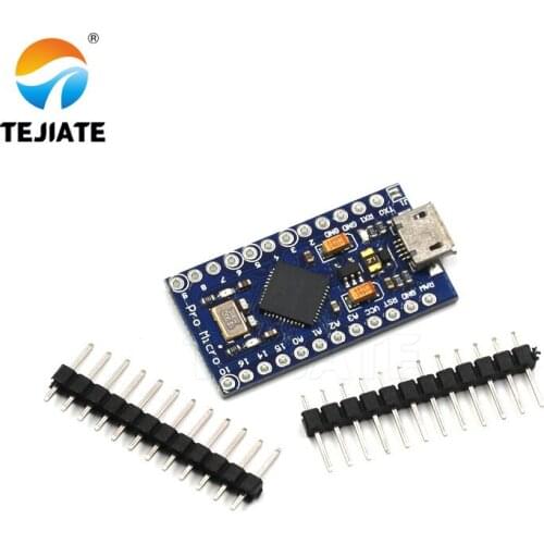 1PCS Pro Micro ATMEGA32U4 Singlechip Unit Module USB Self-Update Program 5V / 16m Development Modular Board
