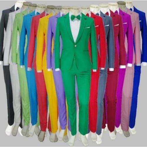 Jacket + pants new stripes suit luxury personality suits male party blazers men wedding suit men fashion slim coat