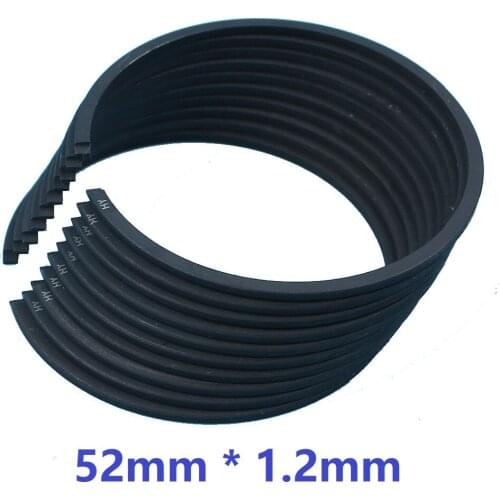 10pcs/lot 52mm *1.2mm Thickness Piston Ring For HUSQVARNA 272 272xp STIHL 046 MS460 MS461 064 MS640 MS650 Cylinder Repair Kit