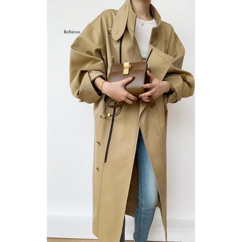 Rebicoo Women's Short Trench Coats