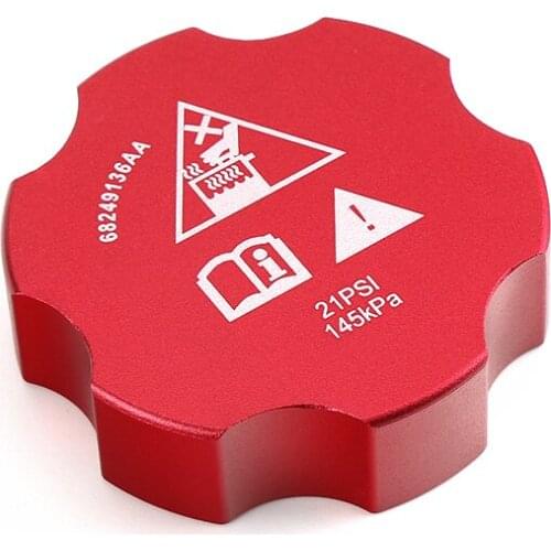 SHINEKA Car Styling Aluminium Alloy Engine Water Tank Cover for Jeep Cherokee 14-16 High Quality Car Accessories