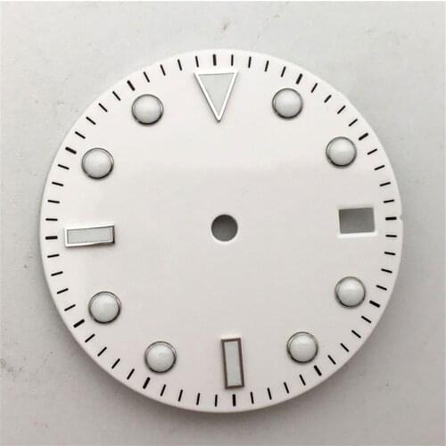 Replacement 28.5MM Watch Dial No Logo Dial for NH35 Mechanical Watch Movement