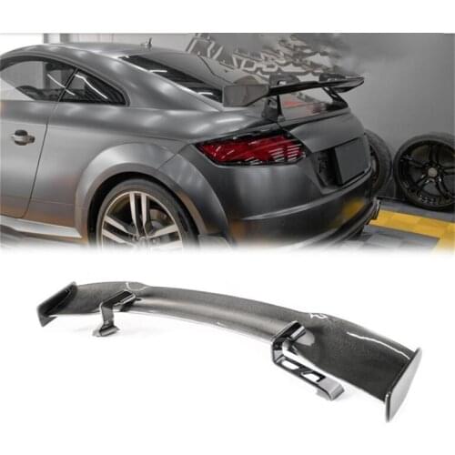 High Quality REAL Carbon Fiber Spoiler For Audi TT TTS TTRS 2007-2022 Wing Lip Spoilers Car Accessories