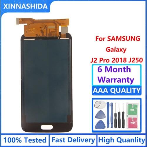 LCD For SAMSUNG Galaxy J2 Pro LCD 2018 J250 J250F J250DS LCD Display Touch Screen Digitizer Assembly