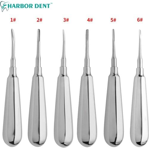 10PCS/SET Dental Stainless Elevator Minimally Dental Extraction Minimally Invasive