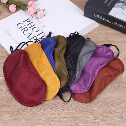 10PCS Cute Eye Aid Travel Rest Eye Cover Sleeping Mask Aviation Sleep Mask Unisex Fashion Portable Elastic Bandage