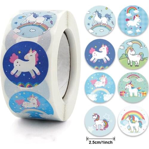 500 Pcs Reward Stickers Motivational Stickers Roll for Kids for School Reward Students Teachers Cute Animals Stickers Labels