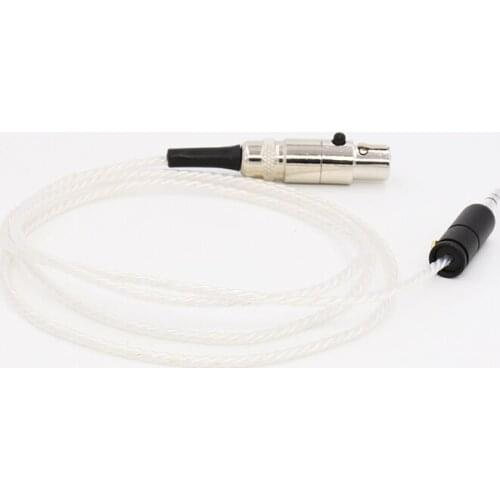 AK04 High Quality Handmade 3.5mm 5N OFC Silver Plated Headphone Upgrade Cable for K271 K272 K240 K242 K702 Q701