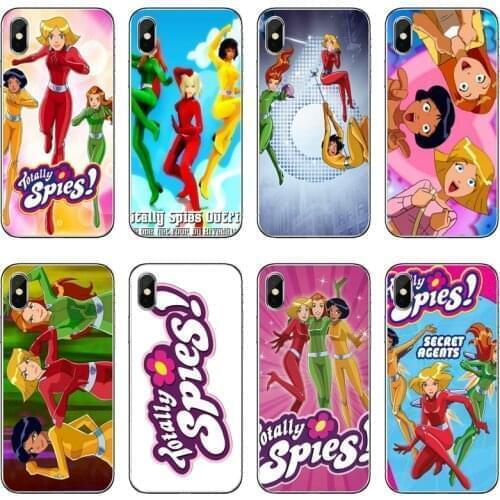 Cartoon Totally Spies Mobile Phone Case For Samsung Galaxy Note 10 9 8 5 4 S10E S10 Lite S9 S8 S7 S6 Edge Plus S5 S4 Mini