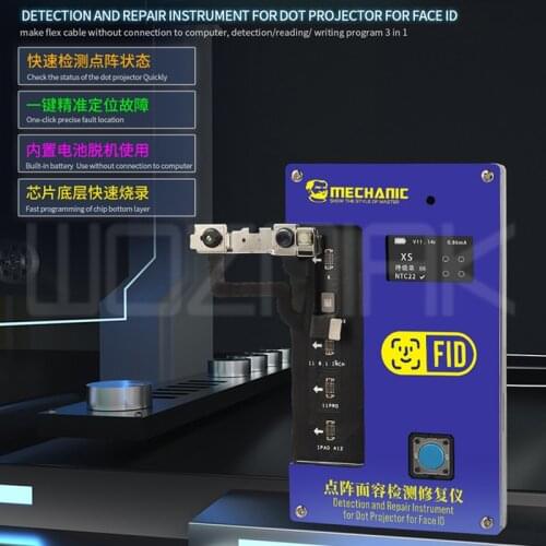 MECHANIC FID Dot Matrix Projection Repair Detector For iPhone X-11Pro max Face ID Repair Tool Replace the Dot Matrix Cable