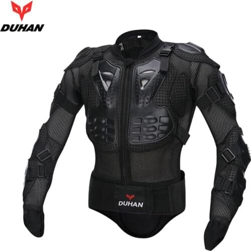 DUHAN Motorcycle Jacket Motorcycle Armor Riding Body Protection Moto Racing Full Body Armor Spine Chest Protective Jacket