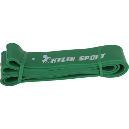 Tension Resistance Stretch Band Exercise Loop For Gym Fitness 50-125lb Green