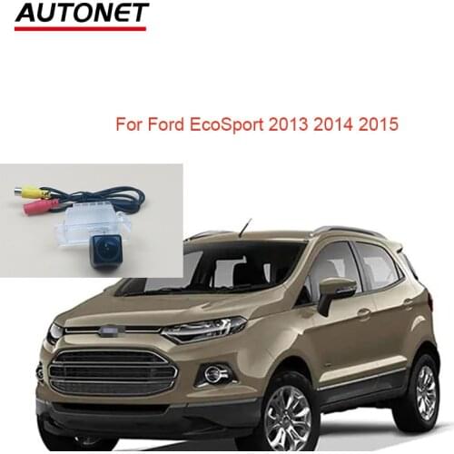 Autonet 1280*720P fisheye Rear view camera For Ford EcoSport 2013 2014 2015 Star nightview reversing camera/ led lamp housing