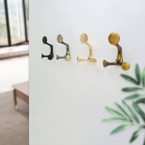 Wall Mounted Towel Hooks for Bathroom Coat Hanger for Kitchen Hardware Hooks for Keys in the Hallway Home Decoration Hoook Wall