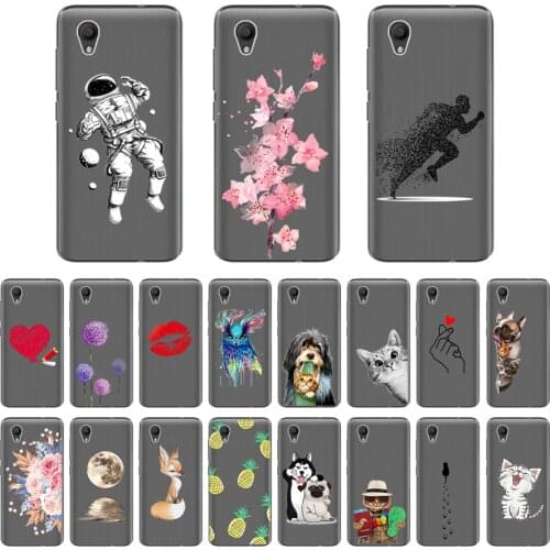 New Fashion TPU Silicon Case for Alcatel 1 5033D 5.0" Floral Animal Cover For Alcatel 5033D 5033 5033A 5033Y 5033X
