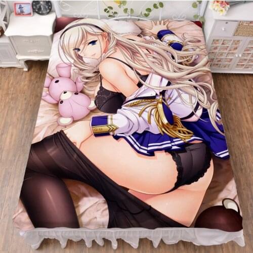 New Anime Cartoon Walkure Romanze Shojo Kishi Monogatari flat sheet bed sheet top sheet No.020