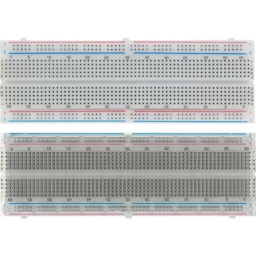 1PCS NEW MB-102 MB102 Breadboard 830 Point Solderless PCB Bread Board Test Develop DIY