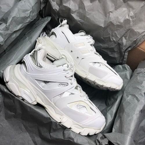 Paris Dade shoes womens first generation sports shoes makaron mens shoes air cushion triple s 3.0 third generation track2.0