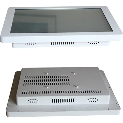 15 inch Resolution 1024x768 White Metal Case all in one pc Desktop Computers Touch Screen Table with Intel J1900 2GB RAM 32G SSD
