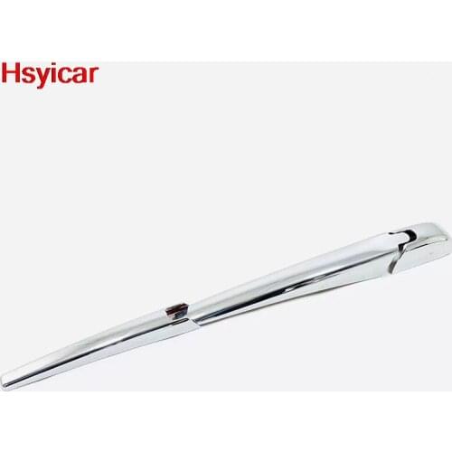 Hsyicar For Toyota RAV4 RAV 4 2019 2020 Car Rear Window Wipers Tail Wiper Strip Cover Trim Exterior Accessories ABS Carbon Fiber