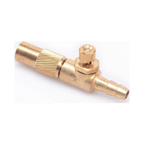 Air pump air nozzle Pure copper material with air release valve Beautiful mouth Tire inflation Screw-on connection