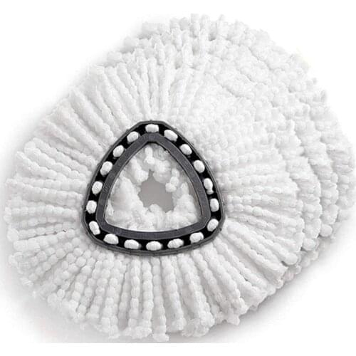 1PC Triangular Disc-shaped Rotating Mop Head DIY Holdhouse Cleaning Tools Swob Accessories