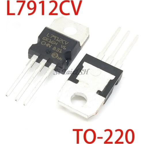10PCS L7912CV TO220 L7912 TO-220 7912 LM7912 MC7912 new and original IC