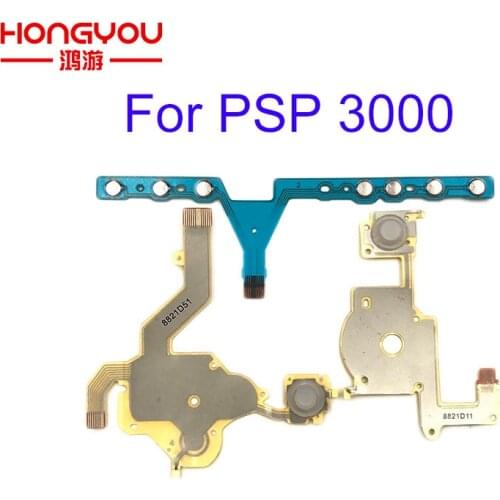 10pcs Replacement Direction Cross Button Left Key Volume Right Keypad Flex Cable for Sony PSP 3000 / PSP 3004 3001 3008 300X