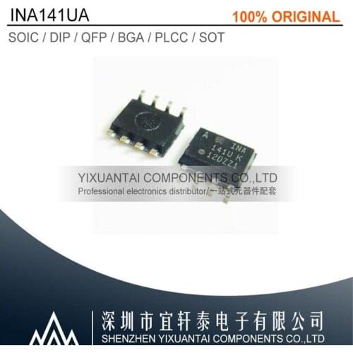 5pcs/lot 50pcs/lot 100pcs/lot Free shipping original INA141UA INA141 SOP8