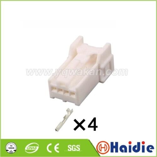 Free shipping 2sets 4pin auto electric housing plug wire electric harness cable connector 6098-1120