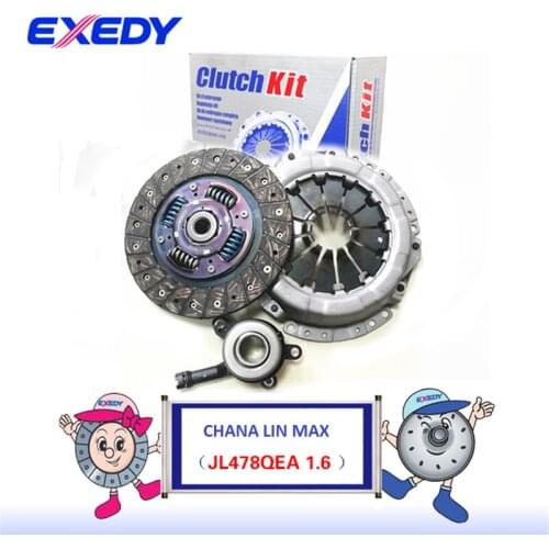 CA38424023 For CHANA LINGXUAN JL478QEA 1.6ORIGINAL Clutch Disc Clutch Plate Bearing Clutch Kit Set Three Piece Set