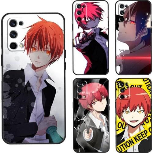 Karma Akabane Assasination Classroom Case For Realme C3 C11 C15 GT Neo Q3 6 7 8 Pro Cover For OnePlus 8 Pro 8T Nord 9 Pro Shell