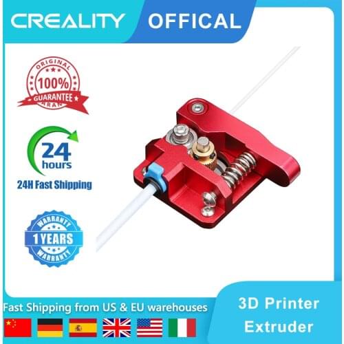 Creality 3D Printer Extruder for 3D Printer 1.75mm Filament Works with Creality CR-10 Series, Ender 5 Series, Ender 3 Series-Red
