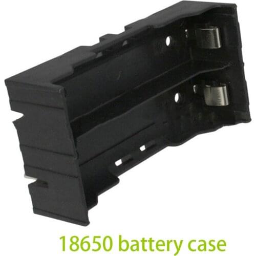 KingWei 2 Batteries Base Holder Box For 18650 Battery 3.7v Plastic Storage Case Clip Test Study Tool Converter