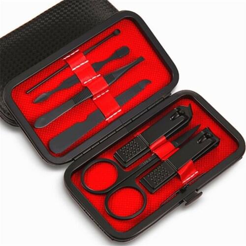 Manicure Cutters Nail Clipper Set Household Stainless Steel Ear Spoon Nail Clippers Manicure Tool Pedicure Nail Scissors Tool