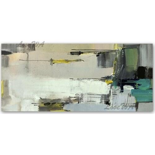 Newest Abstract Design Knife Art 100% Hand-painted Abstract Oil Painting Decorative Items Wall Hangings Artwork High Quality