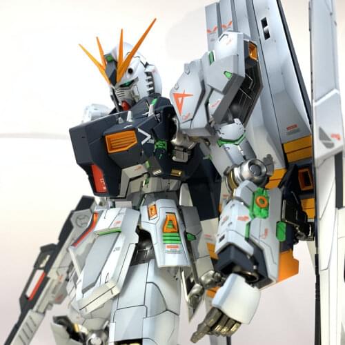 Genuine Transformation RG/MG 1/100 Mobile Suit UNICORN RX-0 SAZABI MSN-04 Hi-ν Gundam Painted Finished Model OEM Case