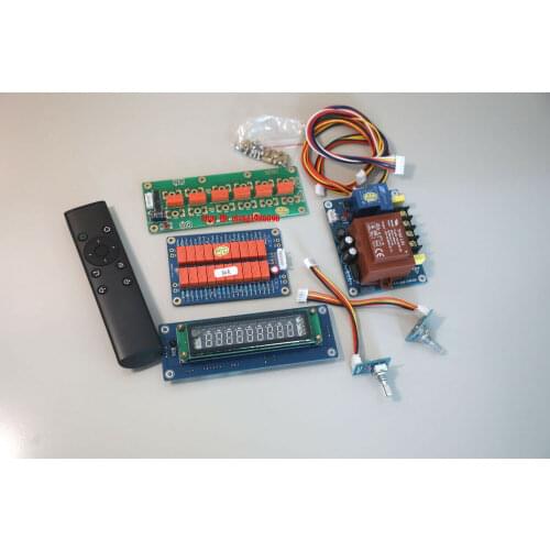Hifi Remote Volume Control Board Passive Preamp Board With VFD Display