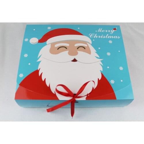 Merry Christmas Candy Gift Box,candy food Biscuits Packaging Boxes Gift Christmas Party Favors Gift Decor boxes 100pcs