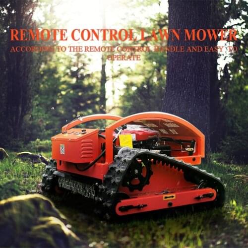 Portable Cordless Remote Control Lawn Mower Robot Grass Cutting Machine Agricultural Garden Use Factory Cheap Price