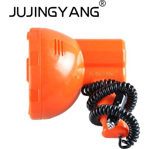 Super Bright LED High Power 100W Waterproof Flashlight Connected To 12V Car Marine 50W Searchlight