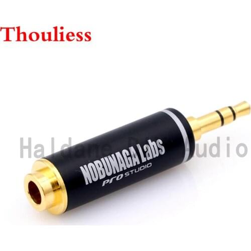 Thouliess 3.5mm Stereo Male to 4.4mm Balanced Female Adapter 4.4mm Female to 3.5mm Male Connector Audio Adapter for NOBUNAGA