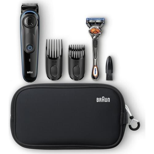 Braun Beard Cutting and Shaping Machine BT 3940 + Special Design Travel Bag