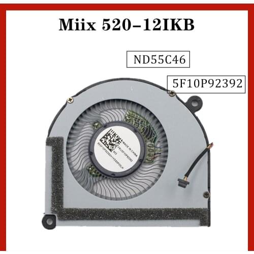 Original For Lenovo Notebook Fan Cpu Cooling Fan MIIX 520 Miix 520-12IKB ND55C46 5F10P92392