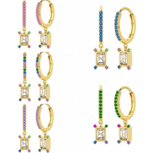 CANNER Huggies Earrings 925 Sterling Silver Hoop Earrings For Women 2021 Trend 9mm S925 Circle Earrings Boucle Oreille Femme