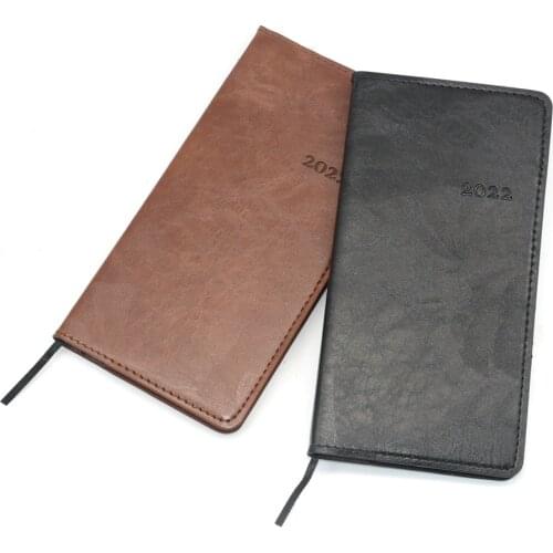 Agenda 2021 Pu Leather Notebook A6 Weekly Planner Cuaderno Binder Libreta Notepad Diary Cahier Office Accessories Planificador