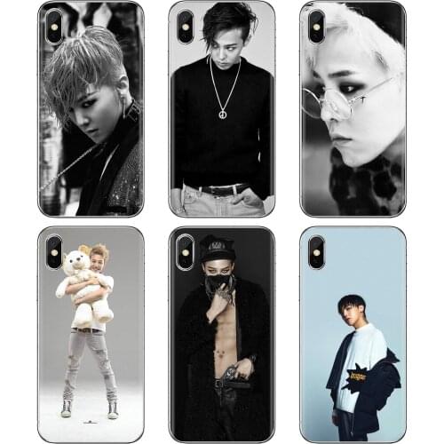 For Xiaomi mi Redmi Note 3 4 4X 5 6 7 8 8t 9 9s 9t 10 pro lite Poster Silicone Phone Case K-POP Bigbang G-Dragon Fan Art