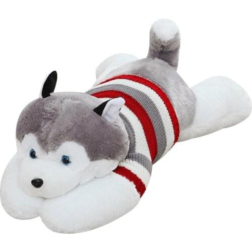 Dorimytrader 39'' / 100cm Large Animal Husky Doll Plush Soft Cute Emulational Dog Toy Nice Baby Gift Free Shipping DY60932